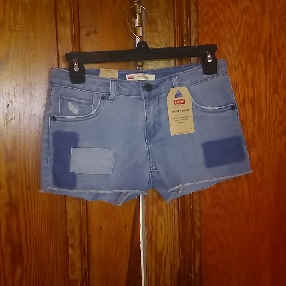 Girls Levi shorty short - Picture 2 of 4